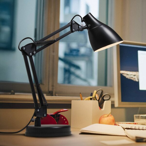 OSRAM Lampa stołowa Office Line Desk Pear, czarny, biuro, metal