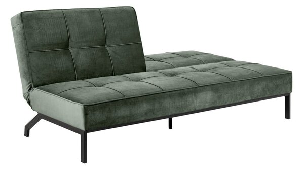 Zielona sofa rozkładana Actona Perugia