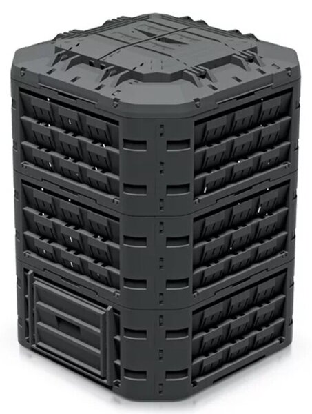 Kompostownik PROSPERPLAST Compogreen Vario IKST950C 950L Czarny