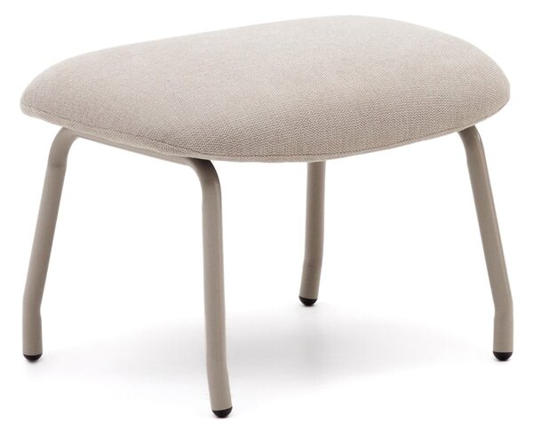 Beżowy puf Belina – Kave Home