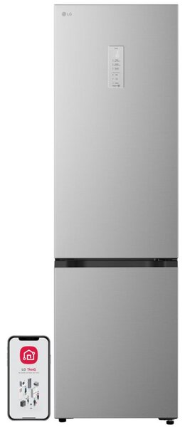 Lodówka LG AI GBBS525CPY No Frost 203cm Srebrna