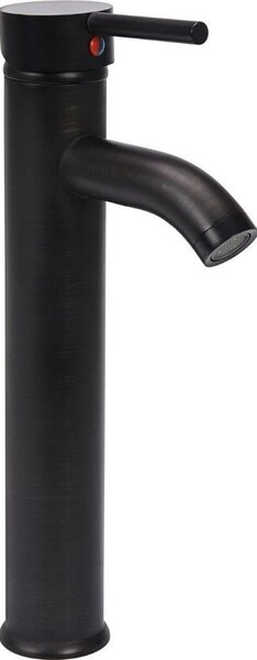 Bateria umywalkowa FALA Retro Black 2 75812 Czarny