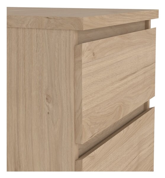 Komoda w dekorze dębu w naturalnym kolorze 40x111x50 cm Naia – Tvilum