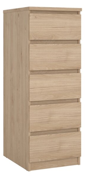 Komoda w dekorze dębu w naturalnym kolorze 40x111x50 cm Naia – Tvilum