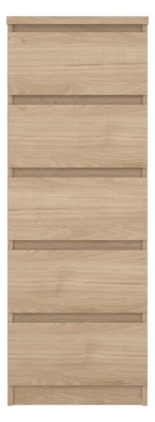Komoda w dekorze dębu w naturalnym kolorze 40x111x50 cm Naia – Tvilum