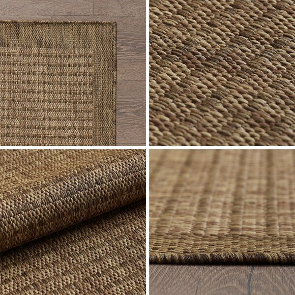 Okrągły dywan odpowiedni na zewnątrz w naturalnym kolorze ø 120 cm Giza 1410 – Ayyildiz Carpets