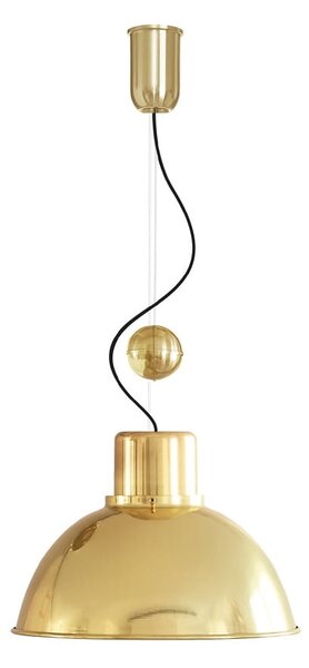 REFLEX MAXI Brass z regulacją lampa wisząca retro mosiądz domodes