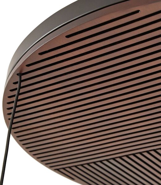 Lampa sufitowa LED Orven Lucande, możliwość ściemniania, czarny, salon / jadalnia, metal, nowoczesny