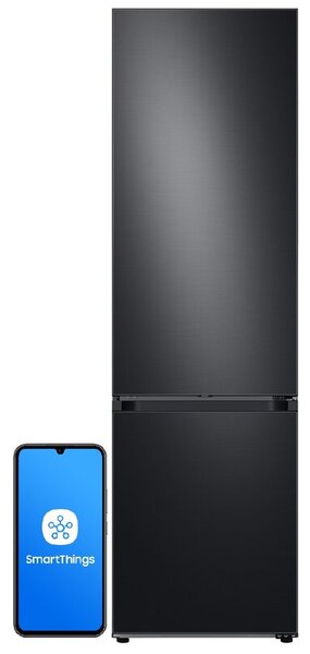 Lodówka SAMSUNG BESPOKE AI RB38C7B6AB1 EF No Frost 203cm Grafitowa stal