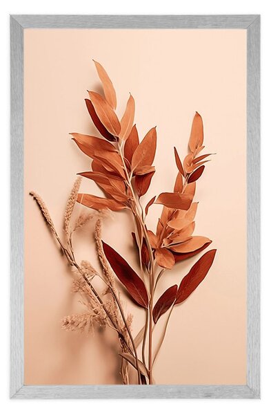 Plakat liście Peach Fuzz
