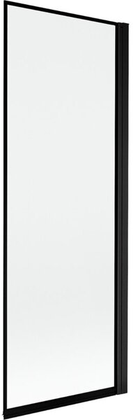 Mexen Mist parawan nawannowy 1-skrzydłowy prawy 70 x 150 cm, czarna ramka, czarny - 8A9-070-001-70-70-P
