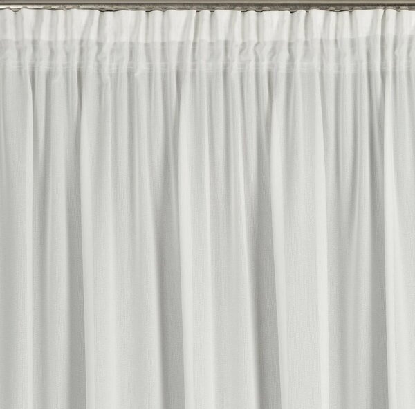 Firana gotowa EUROFIRANY Rossi 135 x 270 cm BiaÅy