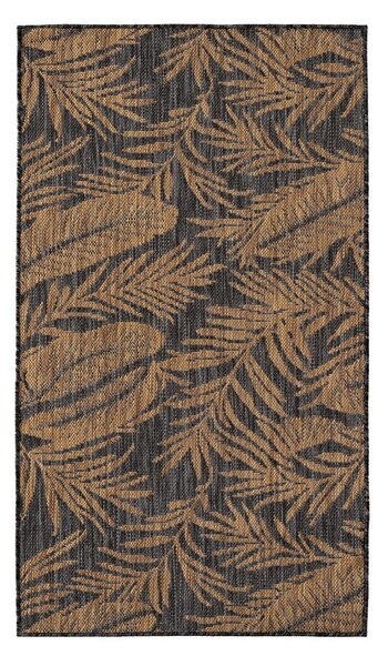 Czarny/brązowy dywan odpowiedni na zewnątrz 80x150 cm Mira 1451 – Ayyildiz Carpets
