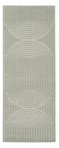 Zielony chodnik odpowiedni na zewnątrz 80x250 cm Nova 1201 – Ayyildiz Carpets