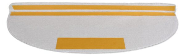 Kremowo-jasnobrązowe dywaniki na schody zestaw 16 szt. 20x65 cm Golden Marble – Vitaus