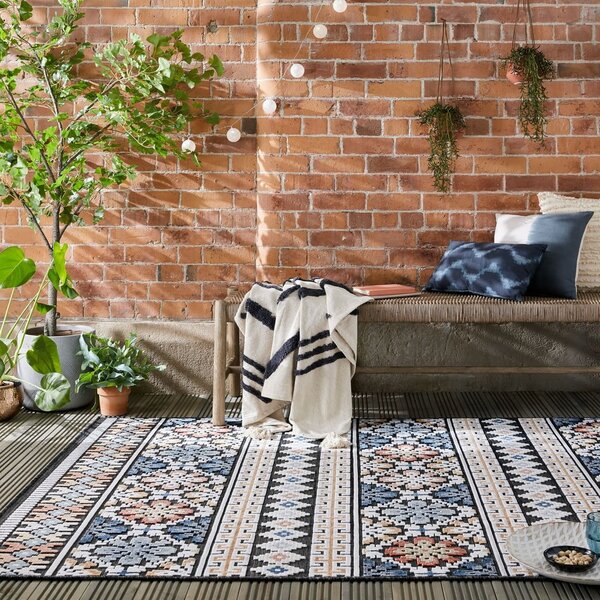 Niebieski dywan odpowiedni na zewnątrz 170x120 cm Aster – Flair Rugs