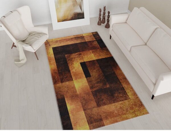 Pomarańczowy dywan odpowiedni do prania 80x150 cm – Vitaus