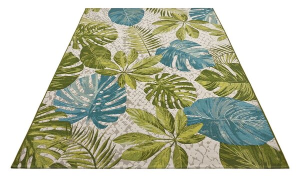 Zielony/turkusowy dywan odpowiedni na zewnątrz 80x165 cm Flair – Hanse Home