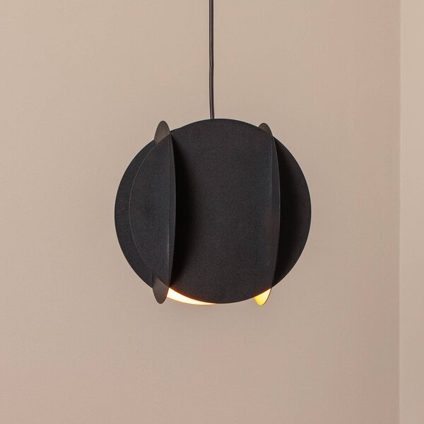 Lampa wisząca Corner Opviq, możliwość ściemniania, czarny, salon / jadalnia, metal, nowoczesny