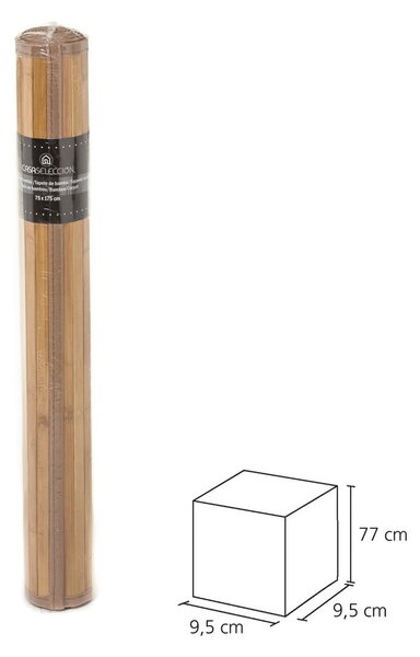 Bambusowy chodnik w naturalnym kolorze 75x175 cm – Casa Selección