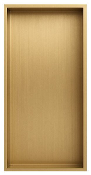 Półka łazienkowa wnękowa HYDROSAN IGA-GL-60X30X10 Złoty szczotkowany 60x30x10 cm