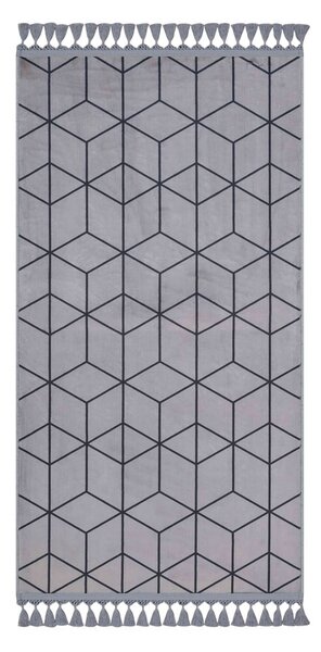 Szary dywan odpowiedni do prania 160x100 cm − Vitaus