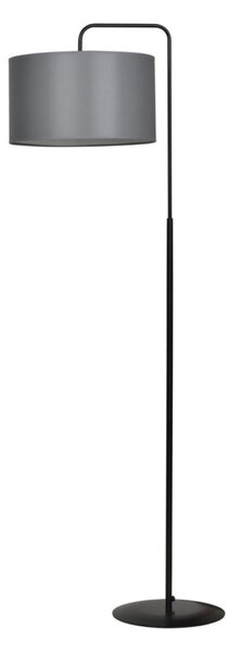 Lampa stojąca podłogowa Emibig 1xE27 60W TRAPO LP1 BLACK / GREY 570/3