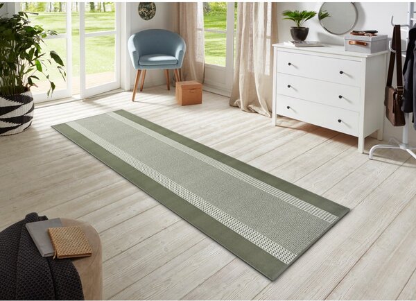 Zielony chodnik 80x200 cm Band – Hanse Home