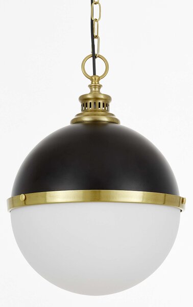 LAMPA WISZĄCA LOFT CZARNO-MOSIĘŻNA LARGO