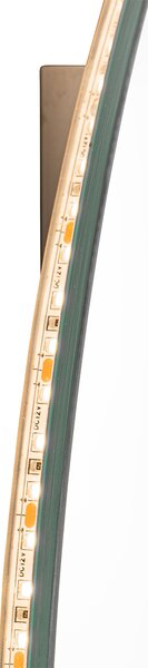 Designerskie lustro łazienkowe 40 cm z LED IP44 - Biba