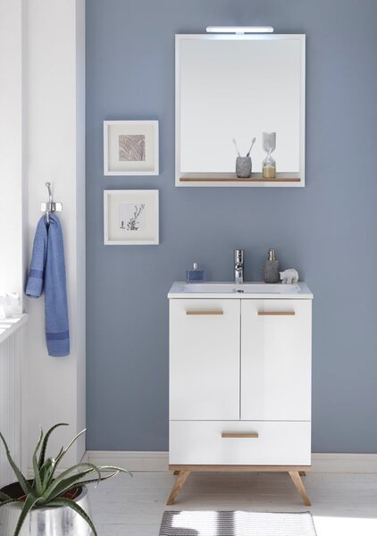 Lustro ścienne 60x75 cm Set 923 – Pelipal