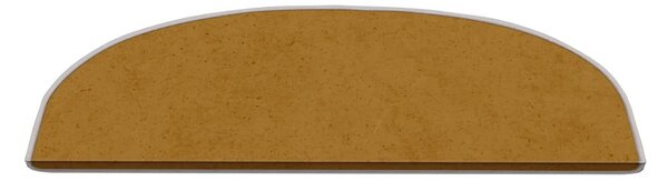 Jasnobrązowe dywaniki na schody zestaw 16 szt. 20x65 cm Plain Color – Vitaus