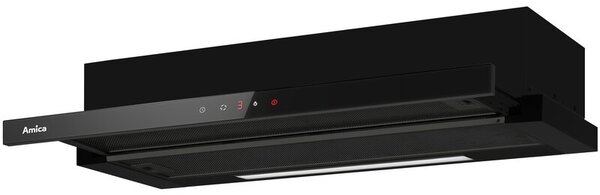 Okap AMICA OTP9651BG Czarne szkÅo 480m3/h 63dB klasa C Funkcja czasowego wyÅÄ czenia