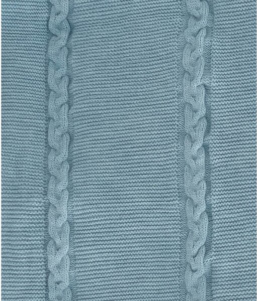 Niebieska narzuta 200x220 cm Trenza – Oyo Concept