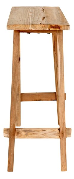 Konsola z litego drewna tekowego 30x90 cm Girona – House Nordic