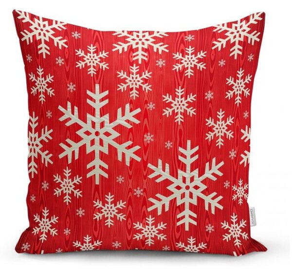 Zestaw 4 świątecznych poszewek na poduszki i bieżnika Minimalist Cushion Covers Joy