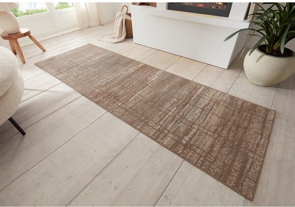 Brązowy/beżowy chodnik 80x200 cm Terrain – Hanse Home