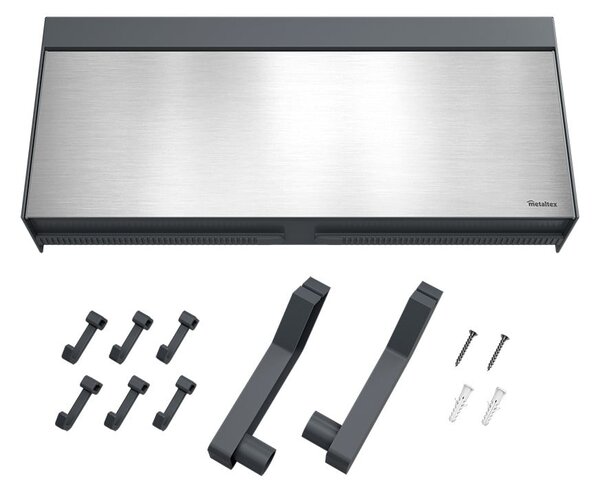 Uchwyt ścienny na rolki i folie kuchenne Tango Inox - Metaltex