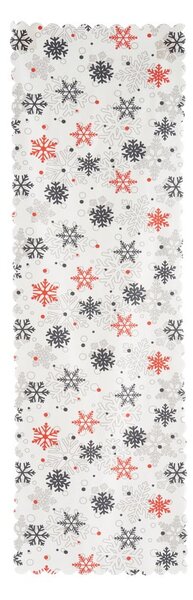 Zestaw 4 świątecznych poszewek na poduszki i bieżnika Minimalist Cushion Covers Red Christmas