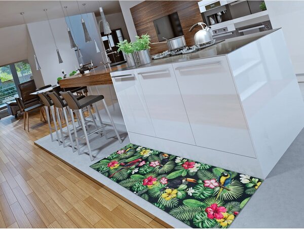 Zielony chodnik 52x200 cm Sprinty Tropical – Universal