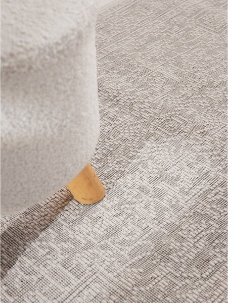 Chodnik odpowiedni na zewnątrz w szaro-śmietankowym kolorze 80x250 cm Duet Kona – NORTHRUGS