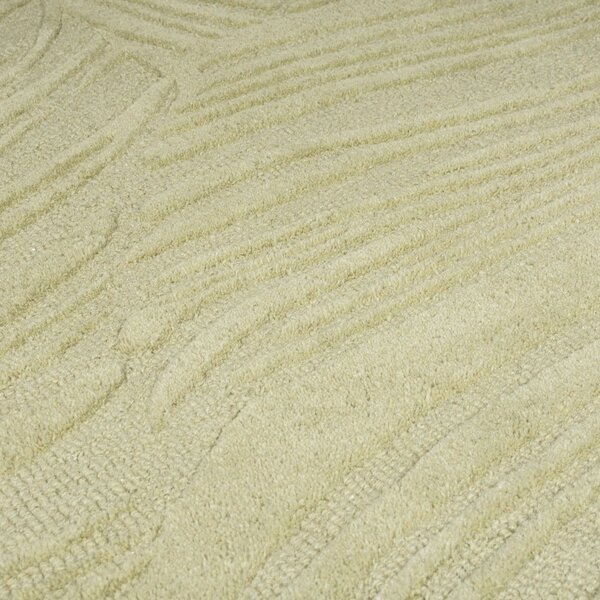 Zielony wełniany dywan 200x290 cm Lino Leaf – Flair Rugs