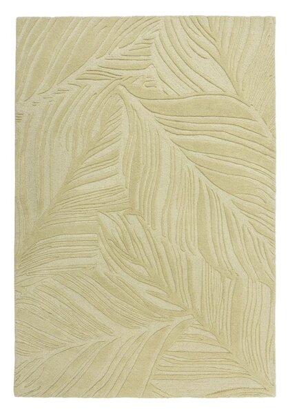 Zielony wełniany dywan 200x290 cm Lino Leaf – Flair Rugs