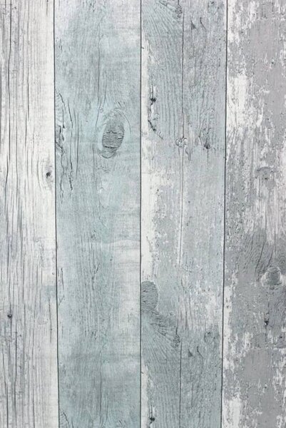 Noordwand Topchic Tapeta Wooden Planks, szaro-niebieska