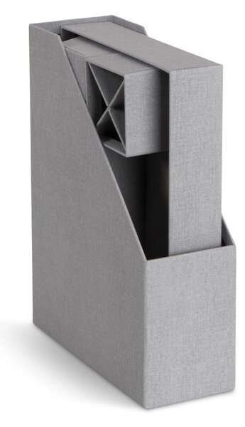 Kartonowe organizery zestaw 4 szt. Hugo Canvas Paper Laminate – Bigso