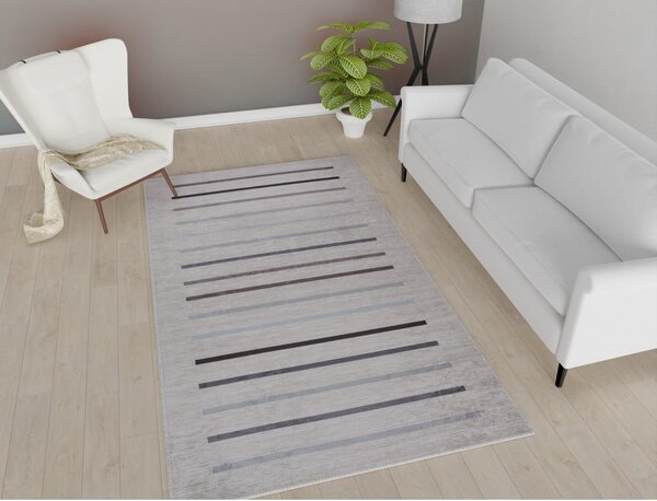 Jasnobrązowy dywan odpowiedni do prania 50x80 cm – Vitaus