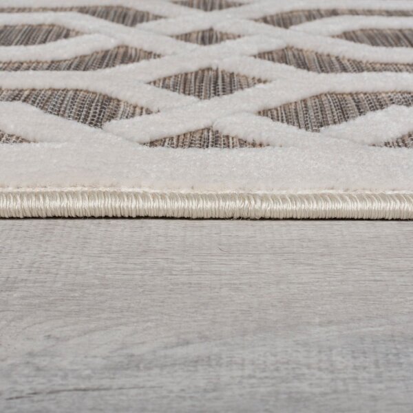 Beżowy chodnik odpowiedni na zewnątrz 230x66 cm Mondo – Flair Rugs