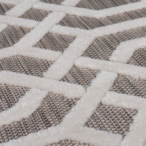 Beżowy chodnik odpowiedni na zewnątrz 230x66 cm Mondo – Flair Rugs