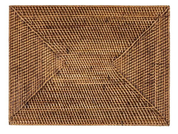 Rattanowa mata stołowa 40x30 cm – Tiseco Home Studio
