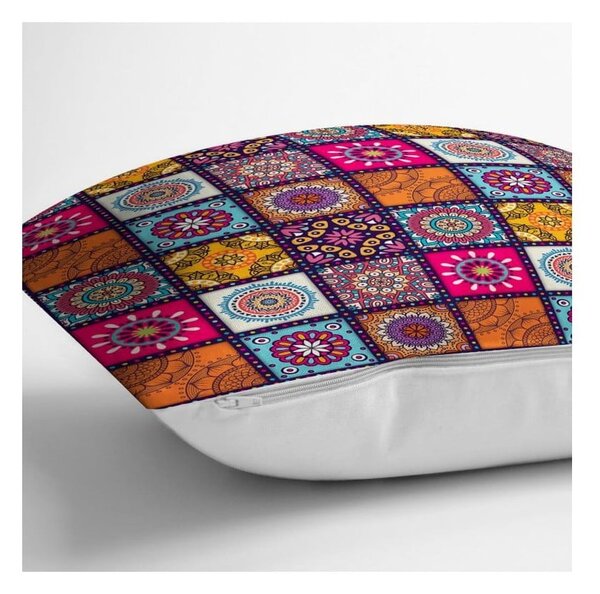 Poszewki na poduszki zestaw 4 szt. 45x45 cm Mandala Tiles – Minimalist Cushion Covers